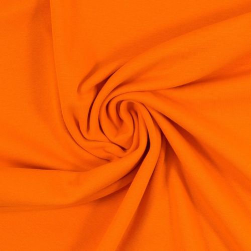 Bündchen Feinripp SOMMER Uni Orange 424