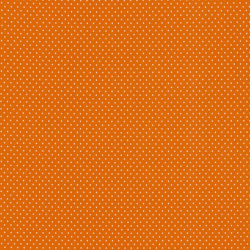 Baumwolljersey Punkte 3mm orange 424