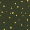 Baumwolle Webware Goldene Sterne Tannengrün 565